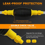 Multifunction Liquid Sucker Pump High Flow Manual Fuel Pump 9.8 Ft Hose