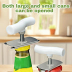 🎁Stainless Steel Jar Openers for Easy Opening, Kitchen Gadget - Effortless Opening for Mason Jars & Pasta Sauce Cans