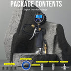🔥LAST DAY 49% OFF - 🛠️🚗 High Precision Digital Tire Inflator Pressure Gauge | 3-in-1 Inflate Deflate Check Tire Tool