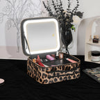 💄Portable LED Makeup Mirror – 3 Color Light Settings
