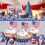 🎁 Patriotic Gnomes Figures 4th of July Gift
