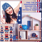 Patriotic gnome figurine, July 4th gift