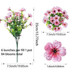💐 UV-Resistant Colorful Artificial Flowers – 49% OFF Today Only 🌸