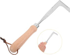🔥Crack Weeder Crevice Weeding Tool Manual Weeder Beech Handle Lawn Yard Gardening Tool
