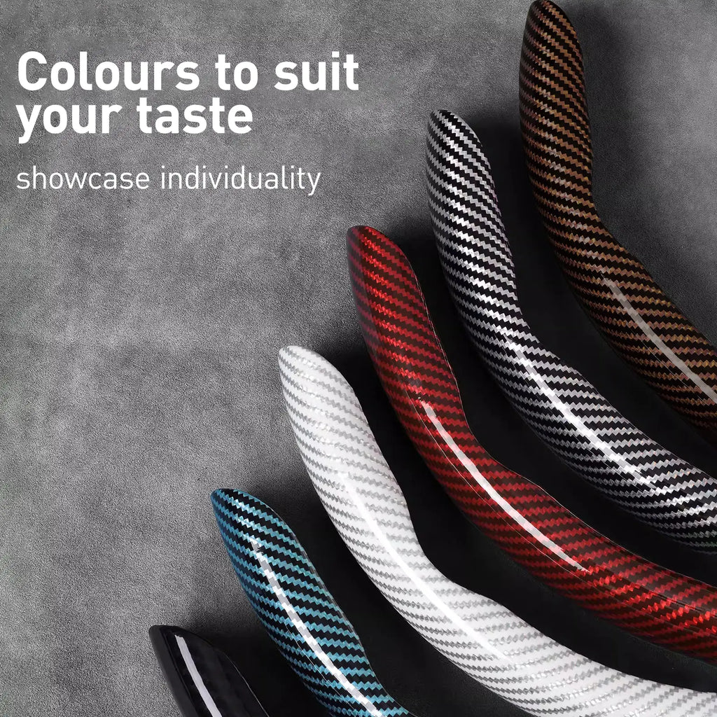 🚗Car Steering Wheel Cover, Non slip Design Steering Wheel Protector, Universal Car Steering Wheel Cover for 15 Inch