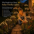 🔥 HOT SALE 49% OFF-Solar Firefly Garden Lights