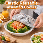 Aluminum Foil Heat Shield Covers – No Plastic 🥘