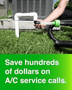 ❄️ AC Drain Line Cleaner Adapter — Rapid PVC Unclogging Tool, Stop AC Leaks & Save $200+ in Repair Fees