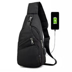 🔥Men's Waterproof Oxford Sling Chest Bag for Travel & Daily Use