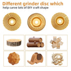 🎁Heavy-Duty Wood Carving DiscSet (3Pcs)