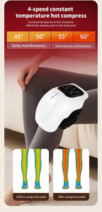 Knee Massager Smart Heat, Red Light Therapy, and Vibration Massage - FSA or HSA eligible