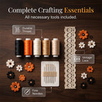 ⏳Time-Limited Special⏰Skeleton bride craft kit – complete, detailed, perfect for Halloween decor!